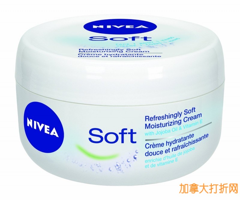 Nivea 妮维雅柔美润肤霜 身体乳200ml保湿补水特价18.23元，原价40.92元