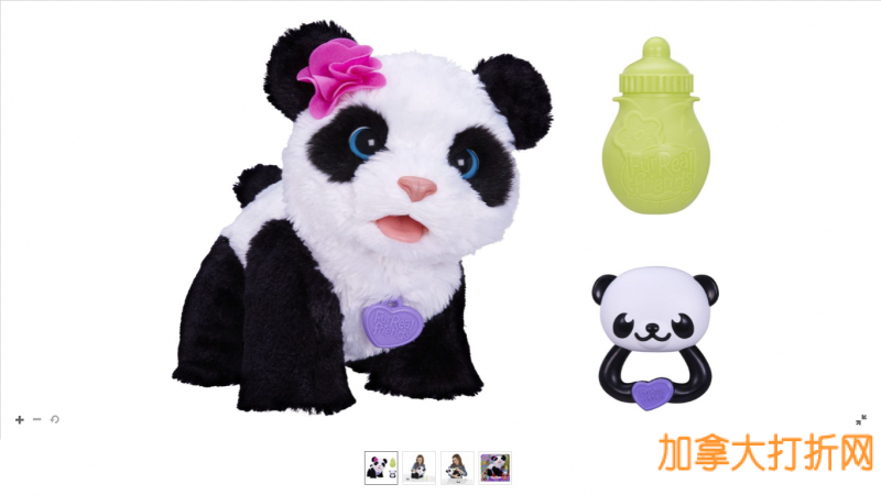 FurReal Friends® Pom Pom 我可爱的小熊猫特价28.99元，原价59.99元