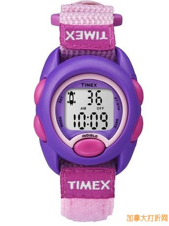 Timex TW7B9970070 儿童数字腕表特价17元，原价35元，包邮