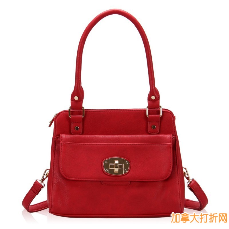 限时特卖！Hynes Eagle 两用手提包（三种颜色可选）特价43.99元，原价150元，包邮