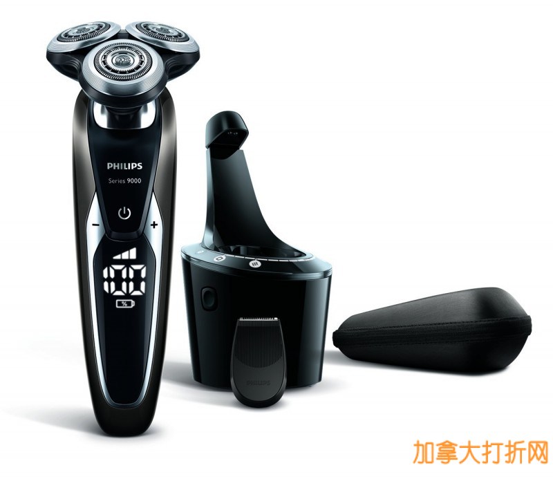 Philips S9721/27飞利浦 9700系列电动剃须刀4件套套装259.99元特卖，原价369.99元，包邮