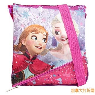 Globo Shoes官网促销，迪士尼冰雪奇缘挎包（三款可选）特卖 8.98元，原价14.99元，包邮