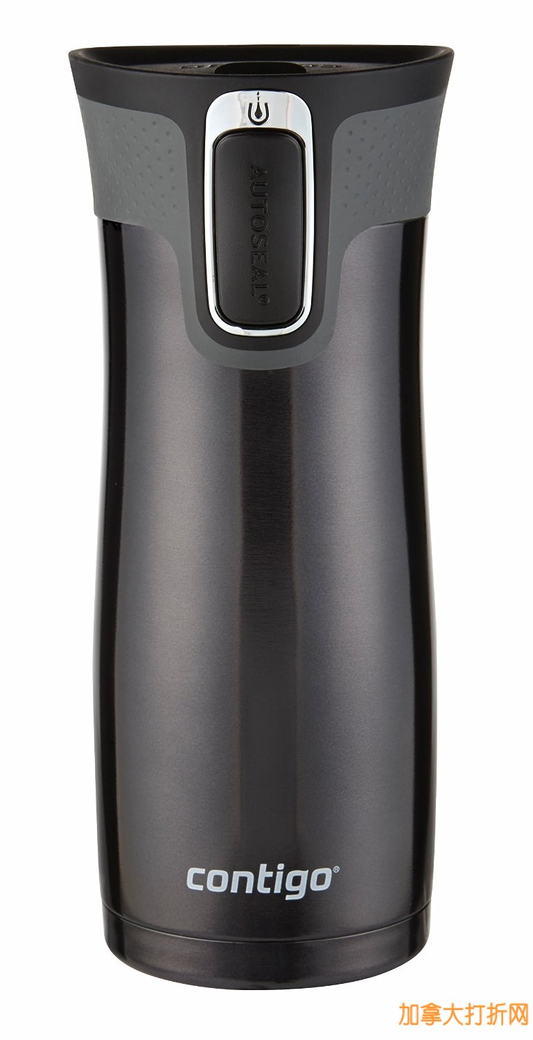 性价比高！Contigo 康迪克16-Ounce 双层不锈钢保温杯特卖14.99元，原价21.99元
