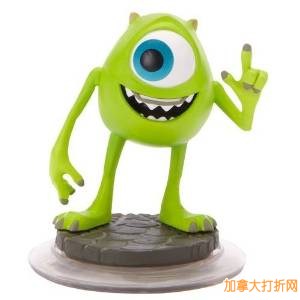 MIKE WAZOWSKI CHARACTER FIGURE FOR DISNEY INFINITY大眼怪0.96元清仓