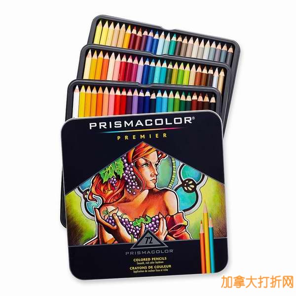 指定款PRISMACOLOR彩色铅笔、画笔套装3.5折4.49元起限时特卖，仅限今日！