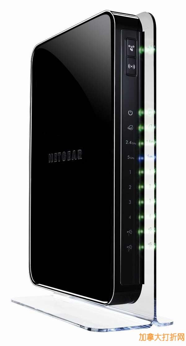 解决同频干扰！Netgear N900 WNDR4500无线双频千兆路由器3.6折67.49元限时特卖，Netgear N300无线WiFi信号扩展器及Powerline电力猫26.99元起特卖