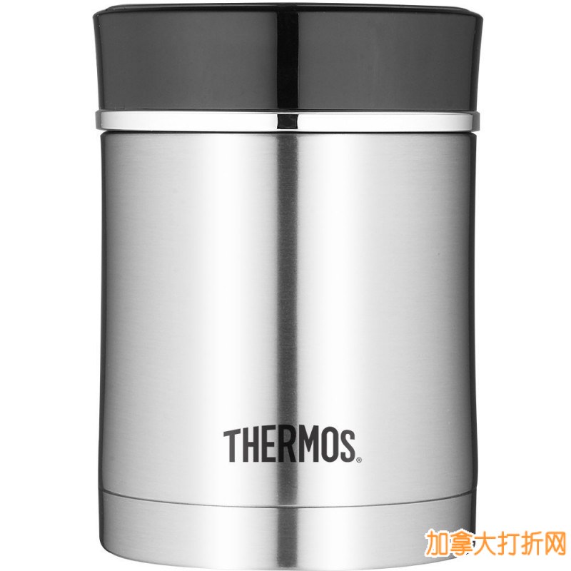 Thermos 膳魔师 NS340BK4TRI 16盎司不锈钢真空午餐保温罐20.99元限量特卖并包邮！