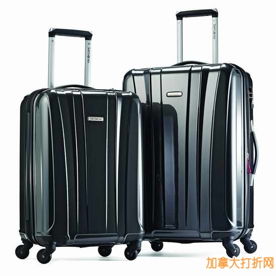 Samsonite新秀丽 Bora 可扩展轻便万向轮20寸&24寸拉杆箱2件套167.99元特卖！