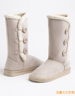 Ardene 女式冬靴全部5折特卖，最低9.75元起，特卖区服饰、鞋子2折起！