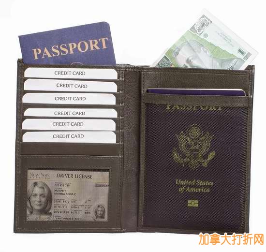 多款SupplyKick男女真皮护照钱包2.8折24.99元限量特卖并包邮！
