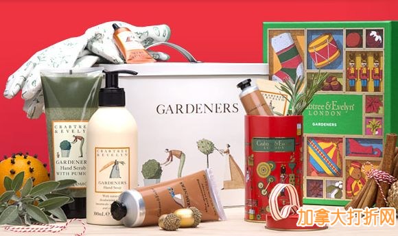Crabtree & Evelyn 今日限时特卖，原价78元Somerset Meadow礼盒装仅售39.95元，护手霜、香皂、洗浴产品、指甲油买二送一，袜子3双24元！全站额外再打8.5折！白金卡会员最高额外7折！