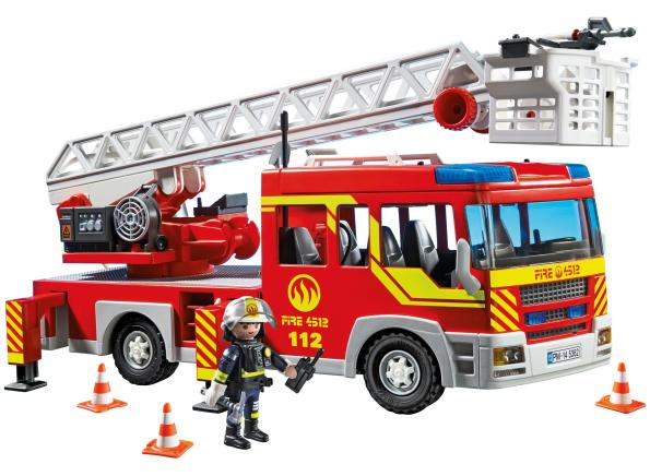  Playmobil City Action消防车儿童玩具特价35元，原价69.95元，包邮