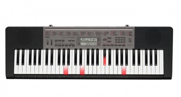  Casio LK-240 卡西欧61键便携式电子琴特价128.3元，原价263.99元，包邮