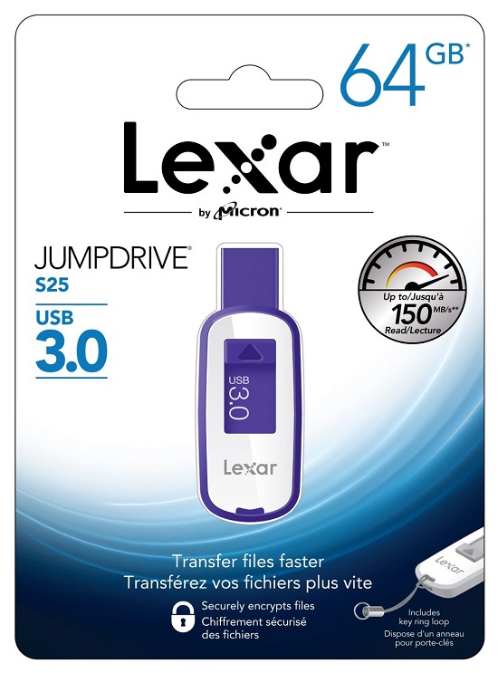  价格大降，历史最低！Lexar 雷克沙 JumpDrive S75 16/32/64GB 闪存盘3.0 特卖9.99元/11.99元/17.99元