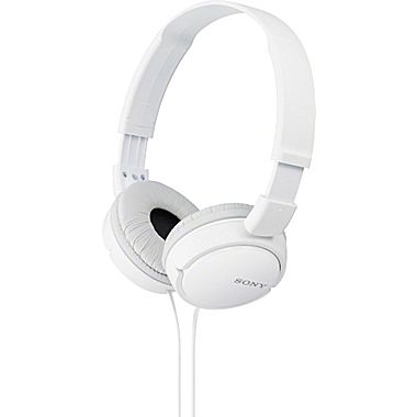  SONY MDRZX110W头戴式耳机特价19.24元，原价34.24