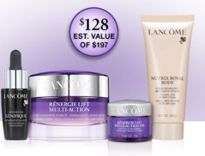  Lancôme官网促销，美容护肤产品套装6.2折起特卖！