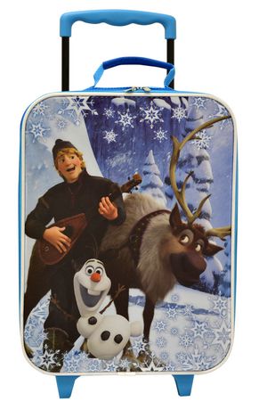  Disney Frozen 儿童拉杆书包特价10.98元，原价21.96元