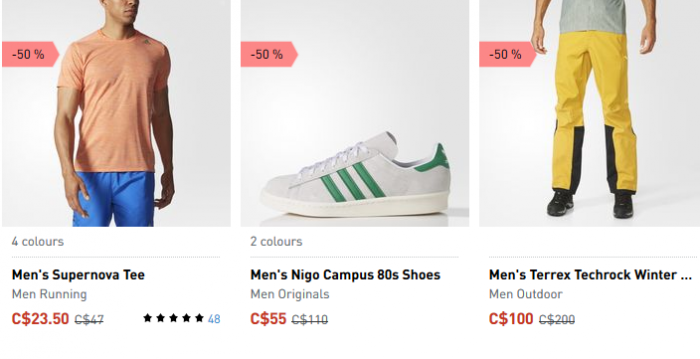 Adidas季末特卖加新品，再减价！指定款成人儿童服饰、鞋子、背包等2折起！