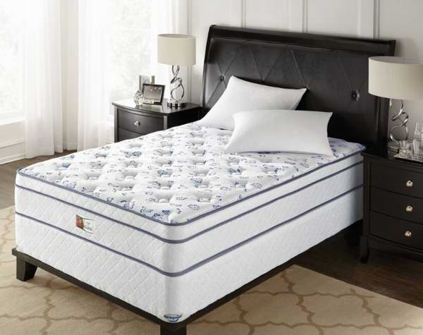  超值选择！Springwall Crystal Euro-Top Sleep Set 床垫组合3折限时特卖，额外立减50元！折后177.99元起！