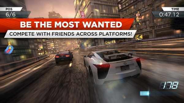  《Need for Speed Most Wanted 极品飞车：最高通缉》App游戏0.2折0.11元特卖！