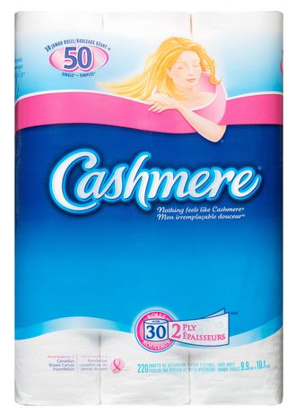  Cashmere 30卷双层卫生纸5折 9.98元特卖！