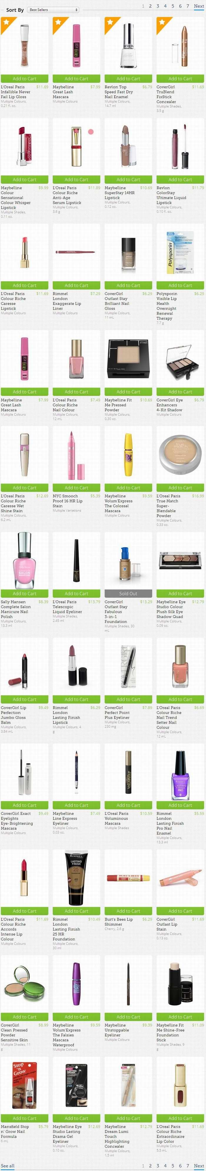 Health Snap 全场 L'Oreal、Maybelline、Revlon等品牌美妆产品全部3.5折，护肤、日用品套装全部4折，清仓区200余款个人护理及日用品特价销售，新用户满40元立减10元！