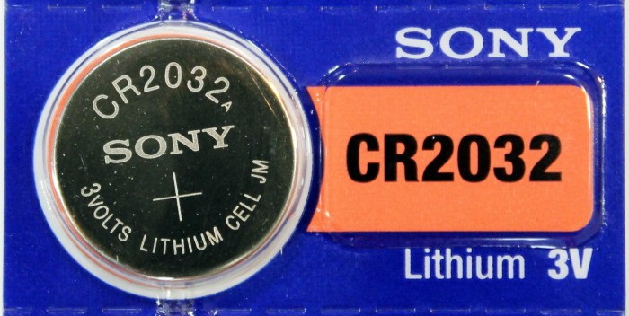  5PC SONY 2032 CR2032 3V 锂电池特价5.16元，原价14.99元，包邮