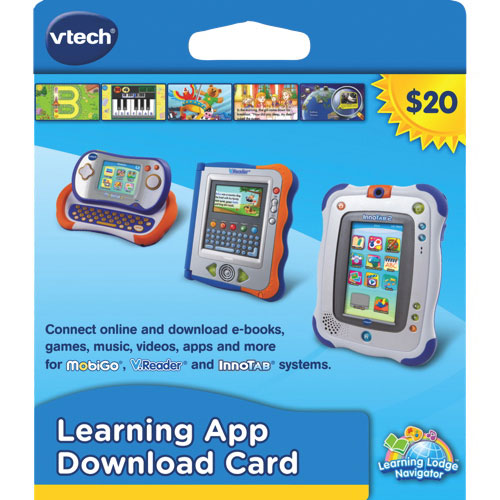  VTech $20 Learning App Download Card 软件下载卡3.5折 6.99元限时特卖！