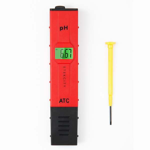  Etekcity 0.05pH 高精度便携式pH测试笔3.3折 15.95元限量特卖！带自动温度补偿功能