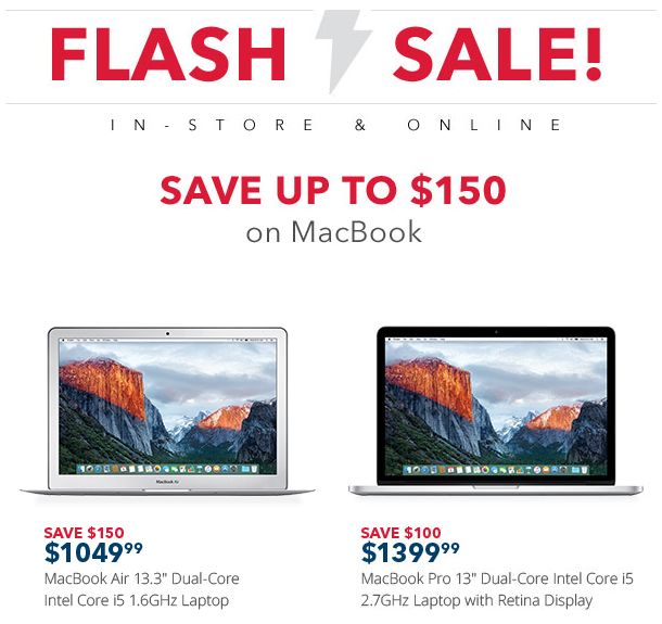  Best Buy限时特卖，指定款Apple MacBooks & iMacs最高立减150元！