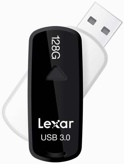  历史新低！Lexar 雷克沙 Jump Drive S35 128GB USB3.0 U盘2.6折 24.97元元限时特卖！