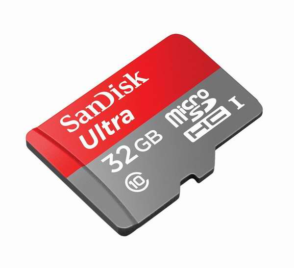  SanDisk 闪迪32GB Class10 Ultra至尊高速TF(microSDHC)储存卡80MB/S 带TF转SD适配器 3.2折16.65元限量特卖！