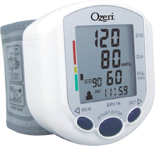 惊人超低价还包税！Ozeri BP01K 腕带式电子血压计1折9.95元限时特卖！