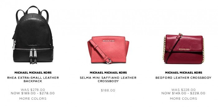 Michael Kors 情人节限时活动最后一天，全站美包、服饰、鞋子5折起，额外最高立减200元！
