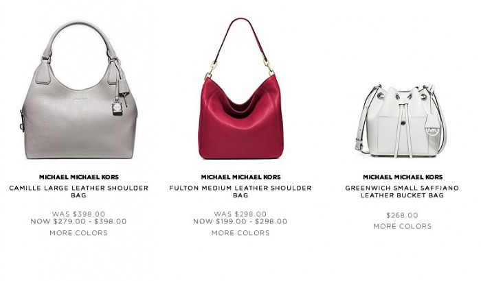 Michael Kors 情人节限时活动最后一天，全站美包、服饰、鞋子5折起，额外最高立减200元！