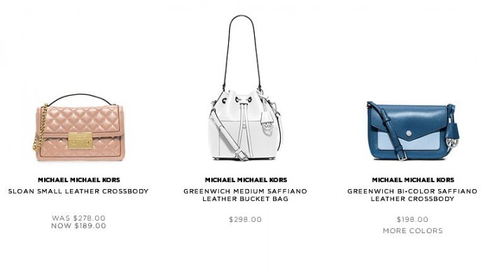 Michael Kors 情人节限时活动最后一天，全站美包、服饰、鞋子5折起，额外最高立减200元！