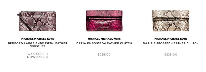 Michael Kors 情人节限时活动最后一天，全站美包、服饰、鞋子5折起，额外最高立减200元！