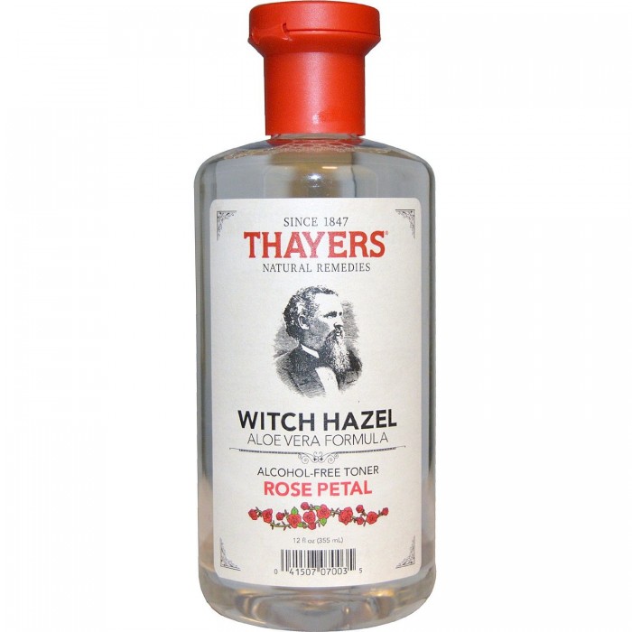  Thayers 金缕梅无酒精玫瑰花瓣芦荟爽肤水 12.82加元特卖（355ml）！