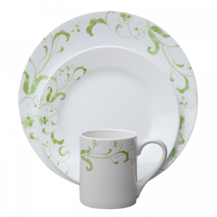  历史最低价，比美国便宜31元！Corelle Impressions 16件康宁餐具套装特价38.43元，原价59.99元，包邮