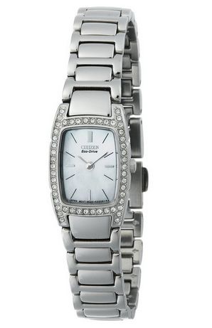  Citizen 女士 EW9620-53D 西铁城光动系列女士腕表161.47元，原价295元，包邮