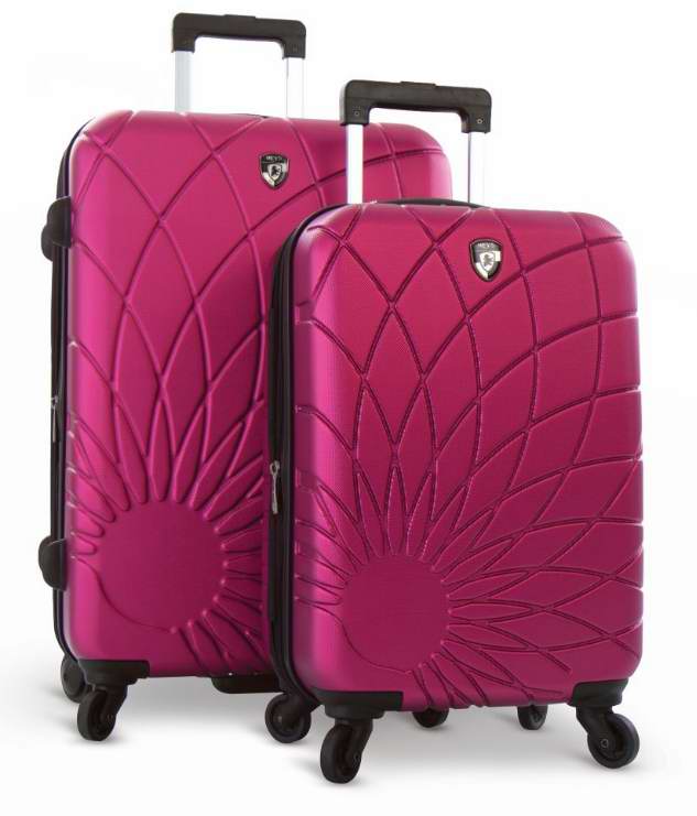  Heys Solar 21寸 & 26寸硬壳可扩展轻质拉杆行李箱2件套2.2折 135元限时特卖并包邮！4色可选！
