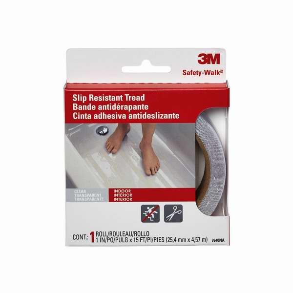  3M Safety-Walk 透明浴缸防滑贴4.3折 6.99元限时特卖！