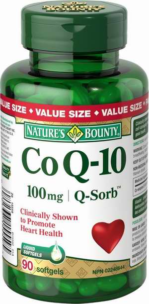  Nature's Bounty 自然之宝 辅酶CO-Q10胶囊 100mg 90粒装7.3折 18.89元限时特卖！