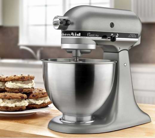  历史最低价，厨房好帮手！KitchenAid KSM75SL 4.5夸脱 经典立式多功能搅拌厨师机4.5折 179.99元限时特卖并包邮！