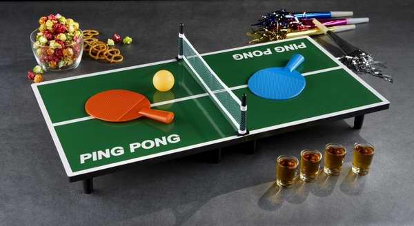  Game Night Drinking 乒乓球套装+子弹杯/酒杯4件套2.3折 7.66元清仓！