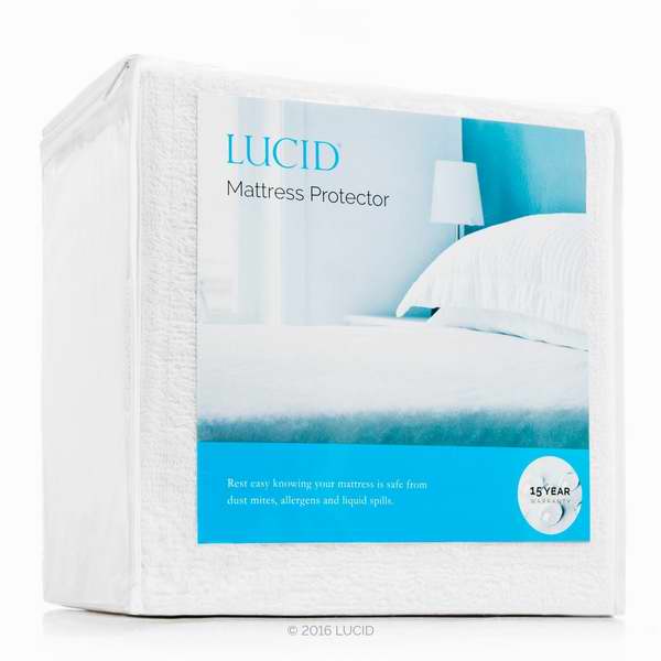  LinenSpa Lucid Premium 100%防水床垫保护套Twin/Queen/King 25.99-49.99加元限时特卖！