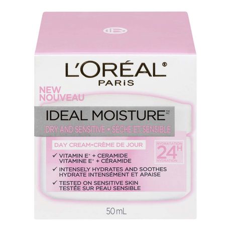  欧莱雅召回L'Oreal Ideal Moisture Dry and Sensitive Day cream 敏感肌肤保湿日霜