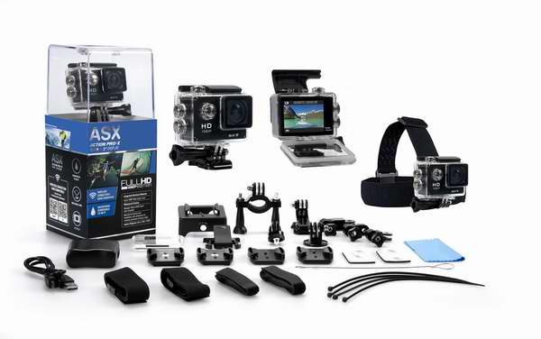  ASX ActionPro-X 1080P 全高清防水Wifi运动摄像机+20配件套装6.2折 79.99元限量特卖并包邮！