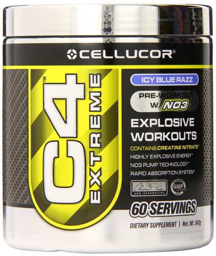  Cellucor 赛尔乐60 Count C Exreme 浓缩氮泵肌酸饮料53.45元特卖，原价79.99元，包邮