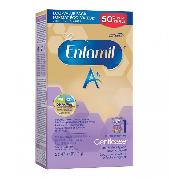  Enfamil A+婴儿配方奶粉 56.83加元（原价 65.97加元）